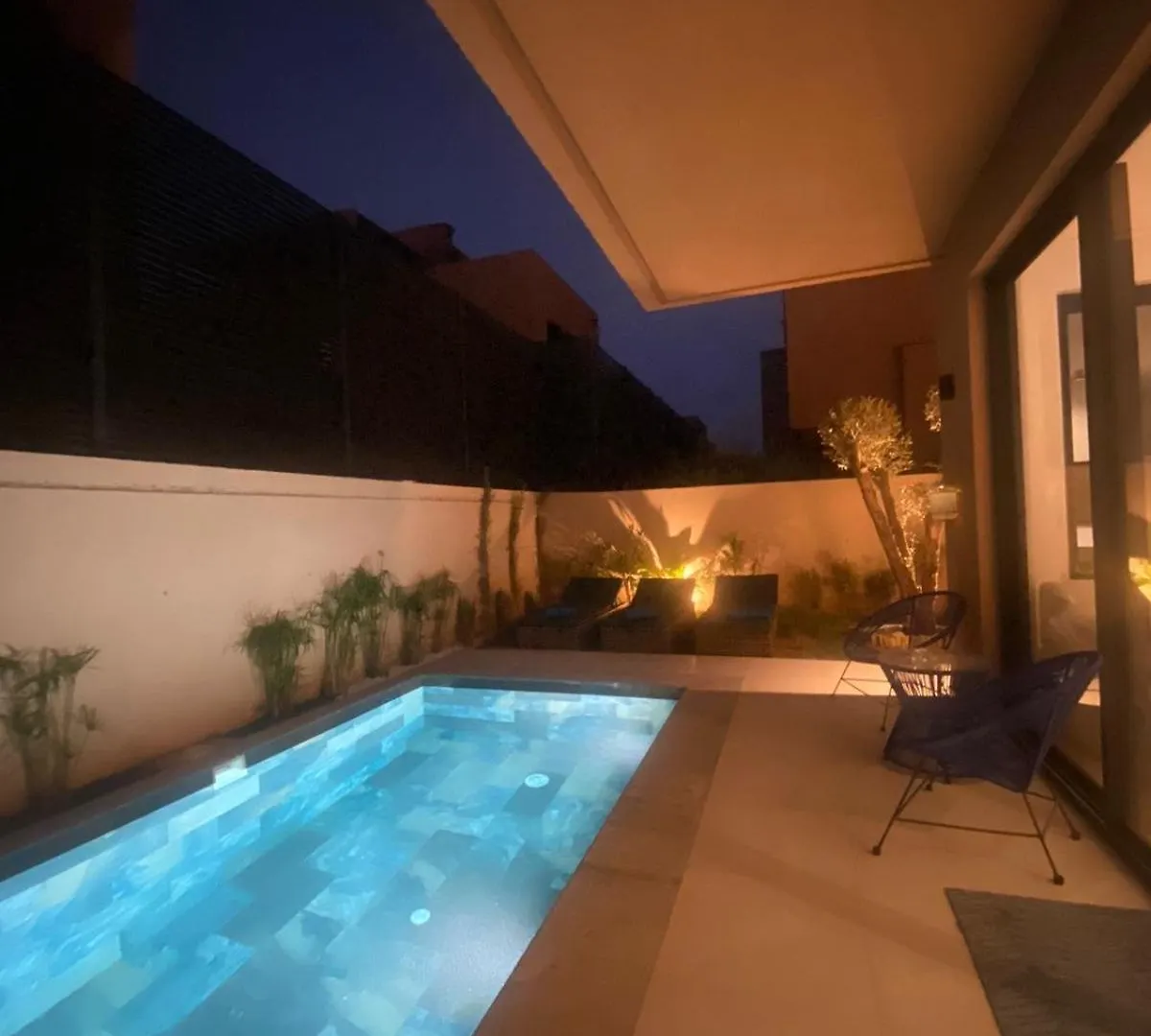 Villa Jassmir 5 Chambres 10 Min Du Centre Piscine Chauffee Marrakesh